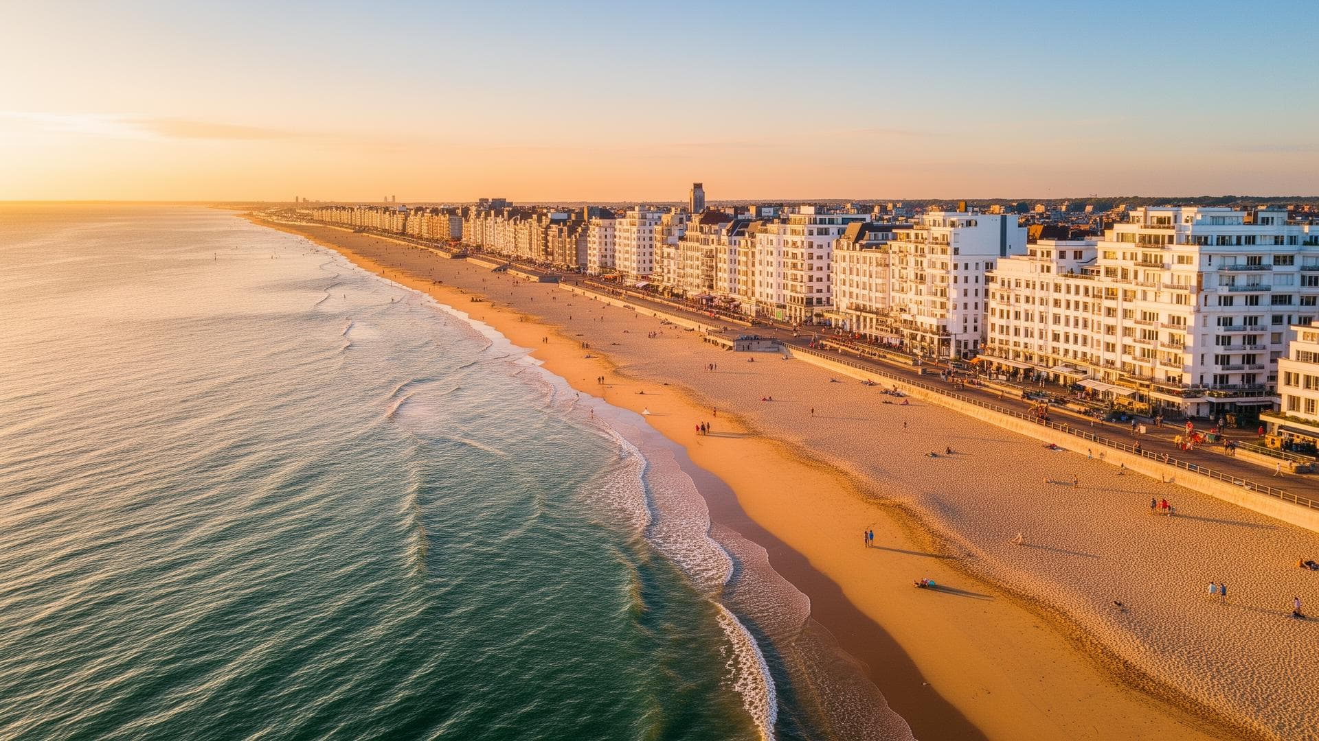 Belgische kust bij Oostende